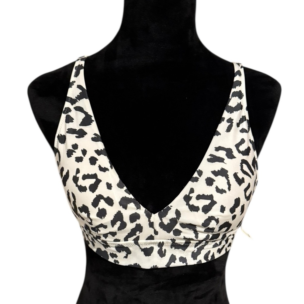 Aerie Leopard Print Women's swimsuit top size medium